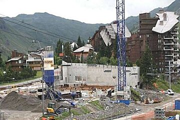 Quartier des Crozats building work