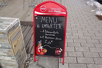 Dracula's Castle menu, 2Alpes
