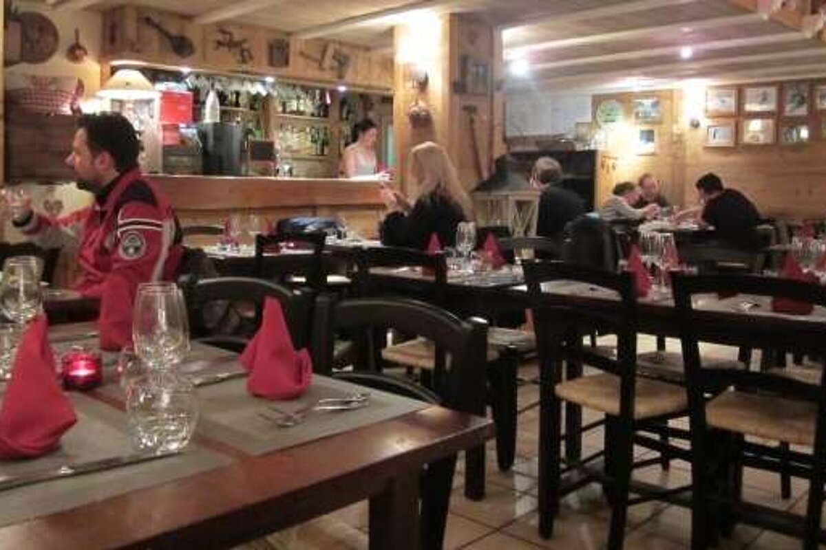 The cosy, friendly restaurant