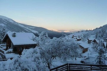 Snowy scenes from Toukbal