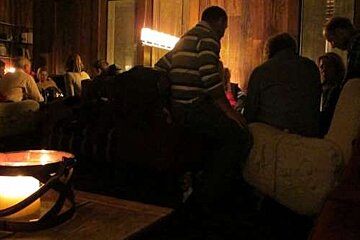 Even with the large group next to us, we weren't over-crowded