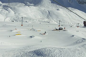 snowboard park verbier