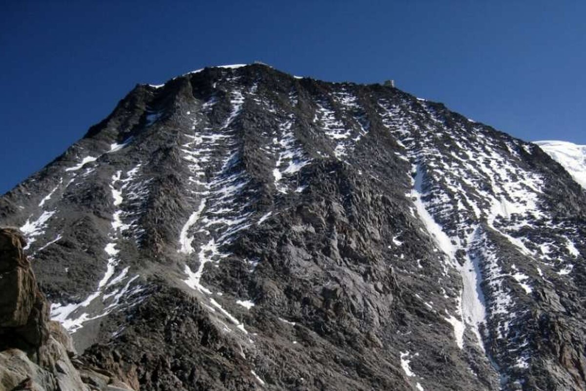 couloir du Goûter and refuge gouter