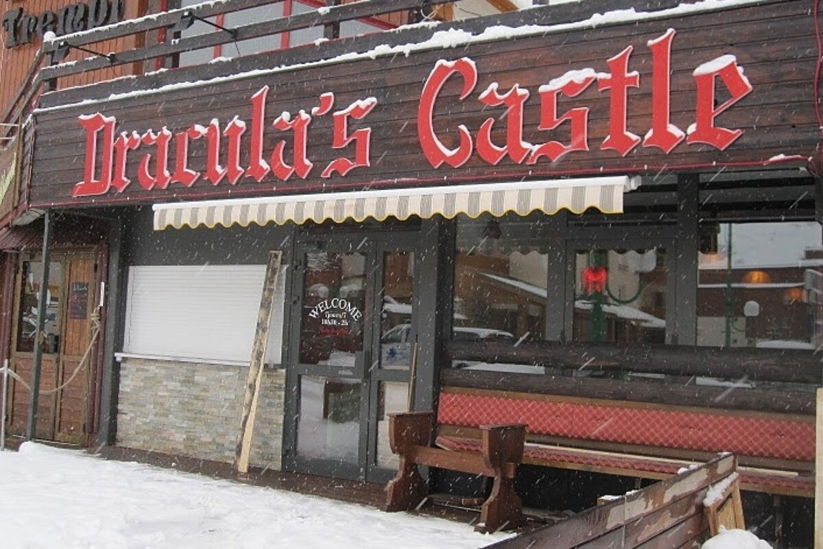 Picture of new bar Dracula's Castle