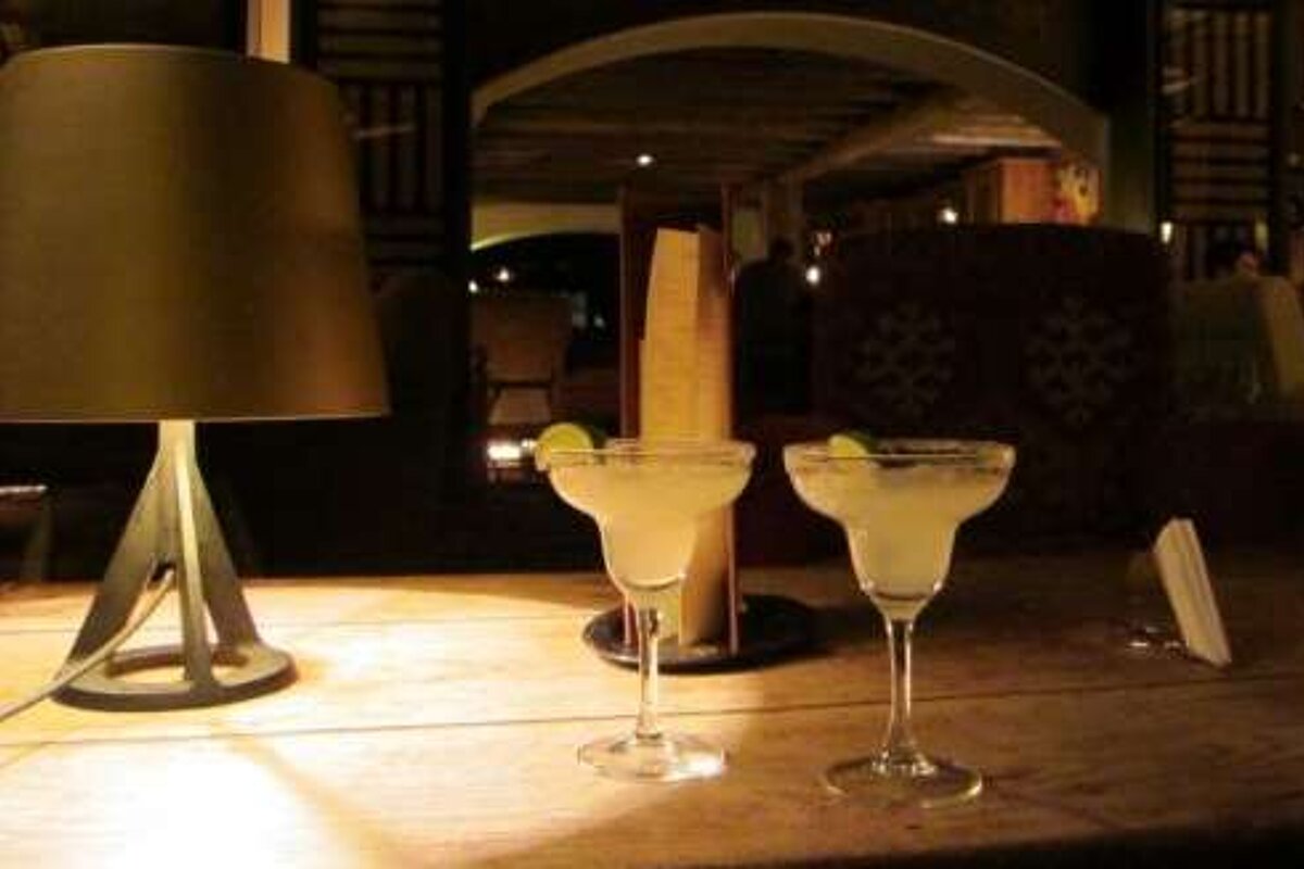 The view from our comfy sofa