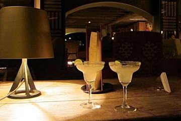 The view from our comfy sofa