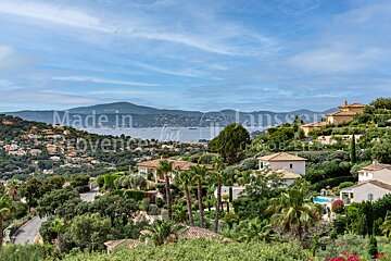 A picture of a landscape with the words made in provence on the bottom