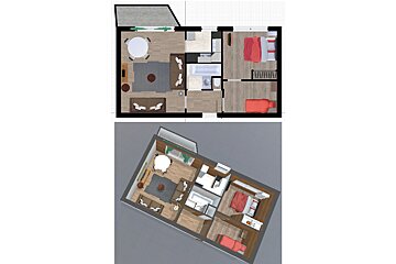 A bathroom with a sink and a bathtub