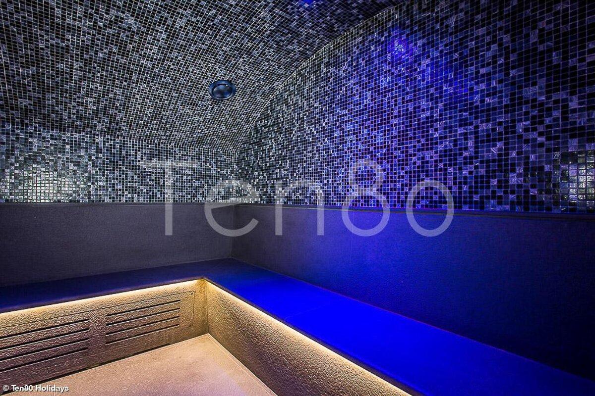 A picture of a sauna taken by tendo holidays