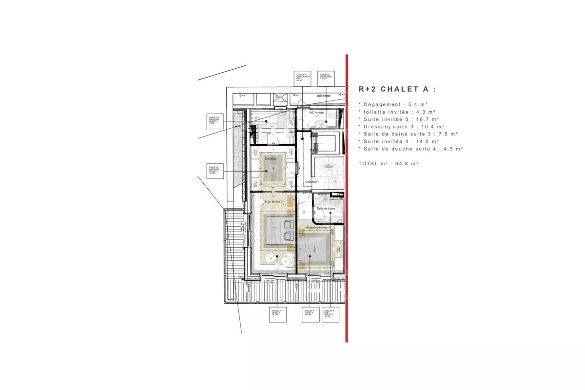 Architectural floor plan of 