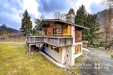 A mountain base real estate photo of a house