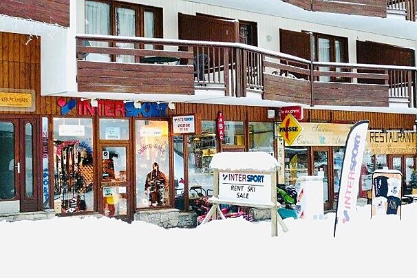 Exterior of shop