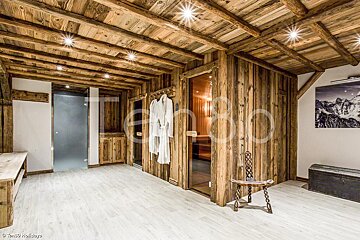 A photo of a sauna taken by swiss holidays