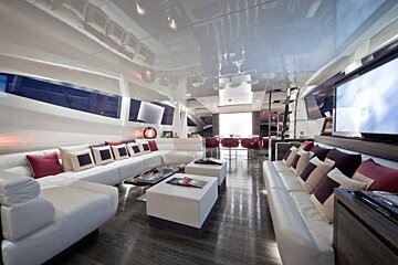 A living room filled with furniture and a flat screen tv