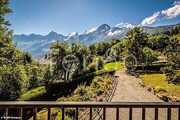 A view of the mountains from a balcony taken by ten80 holidays
