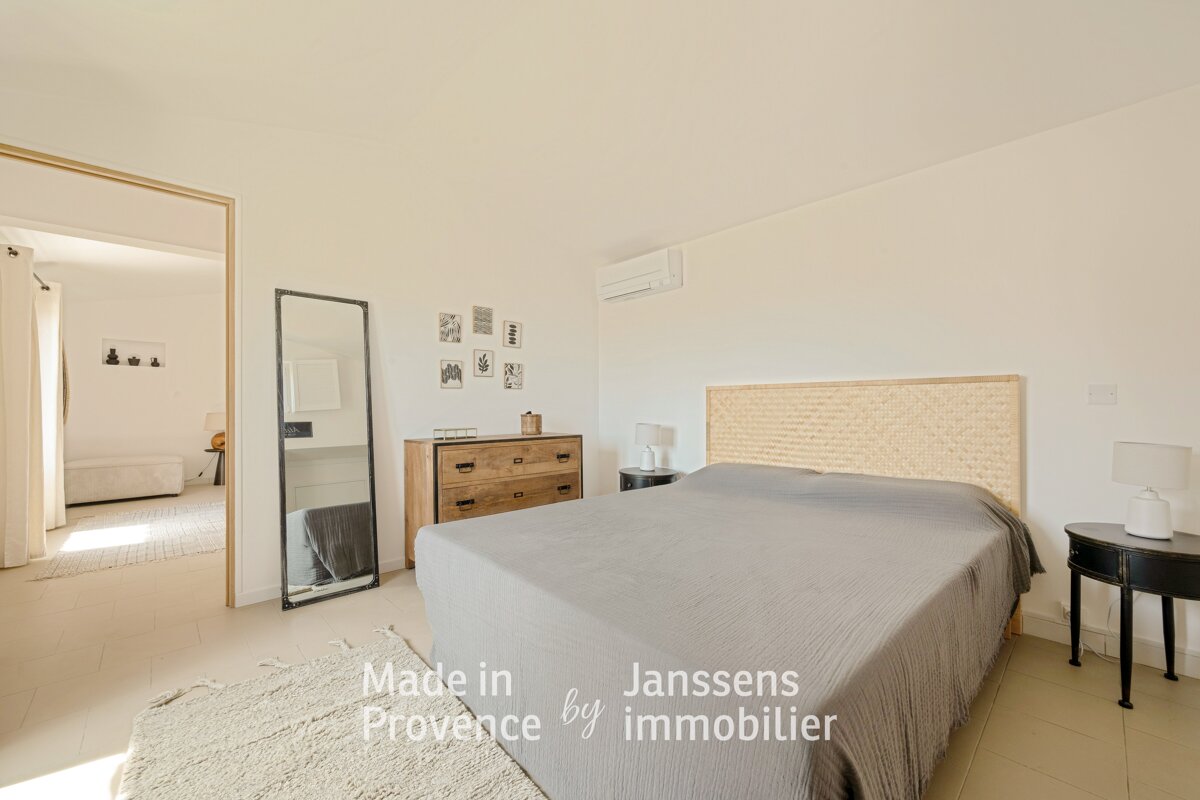 A bedroom that is made in provence by janssens immobilier