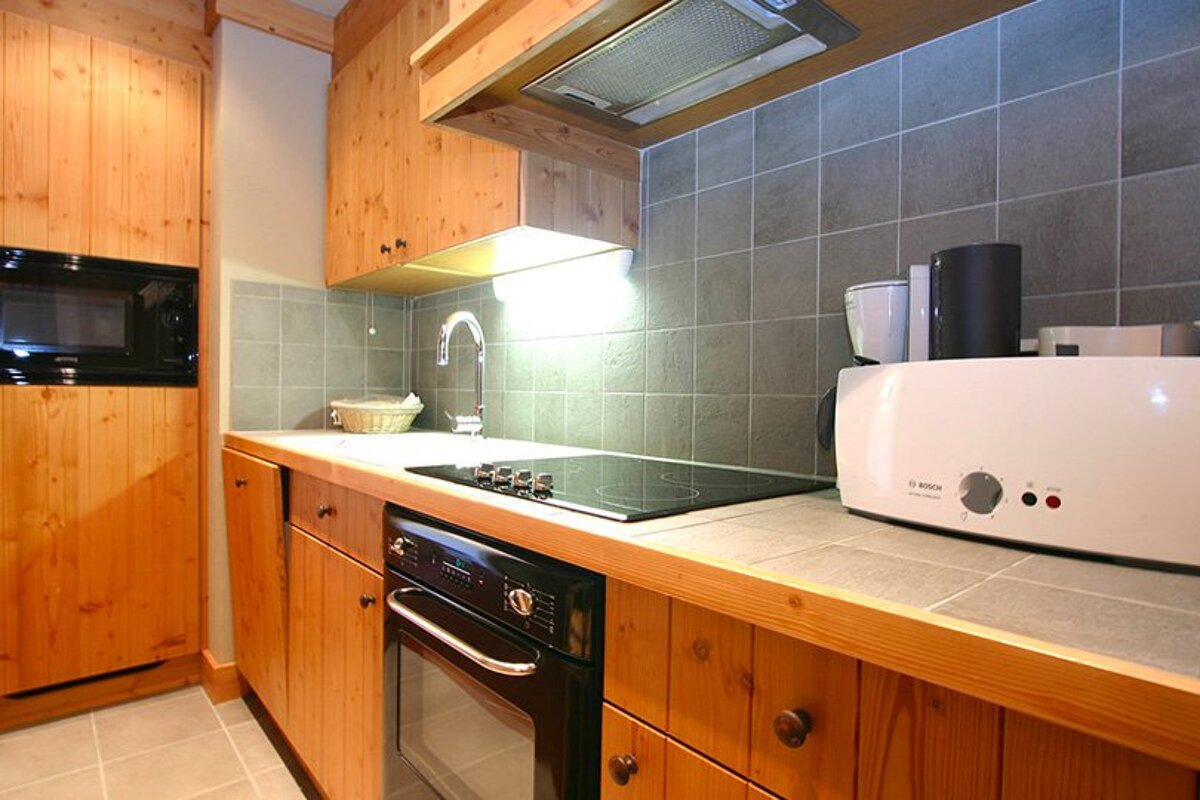 A bosch toaster sits on a kitchen counter