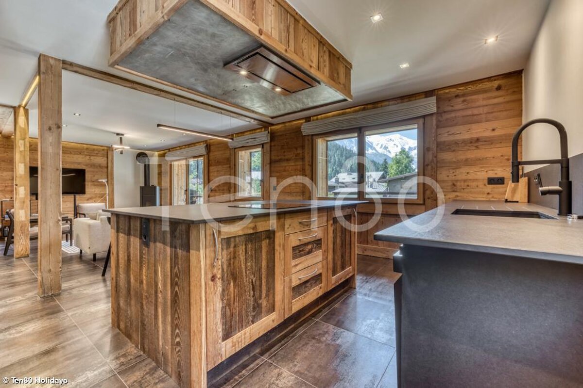 A photo of a kitchen with the word holidays on the bottom