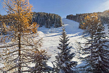 A bathtub in a bathroom with a picture on the wall above it