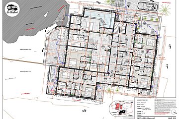 A floor plan of a building with a label that says pro-211