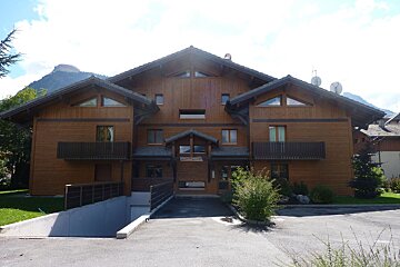 A building with a satellite dish on top of it