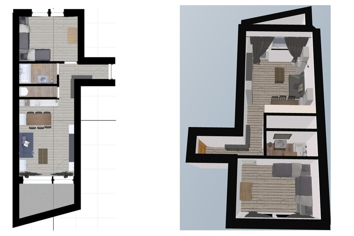 A large building with the word hotel on it