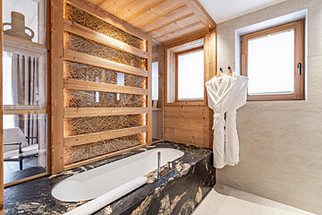 An artist 's impression of the interior of a chalet