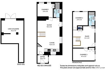 The floor plans shown are approximate and for information purposes