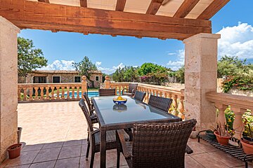 A table with a bowl of lemons on it