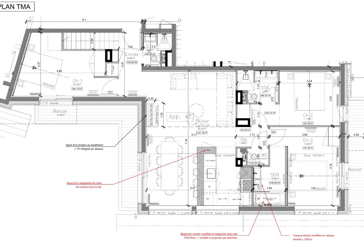 Detailed floor plan for 