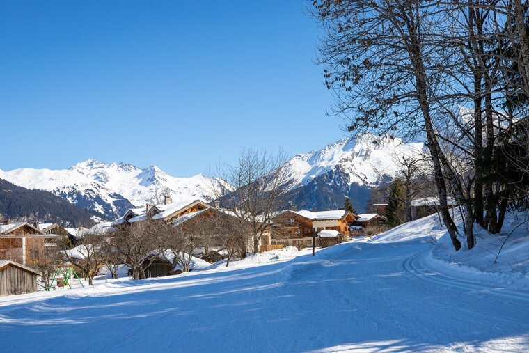 A view of Courchevel Le Praz