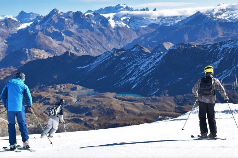 Summer skiing in Tignes