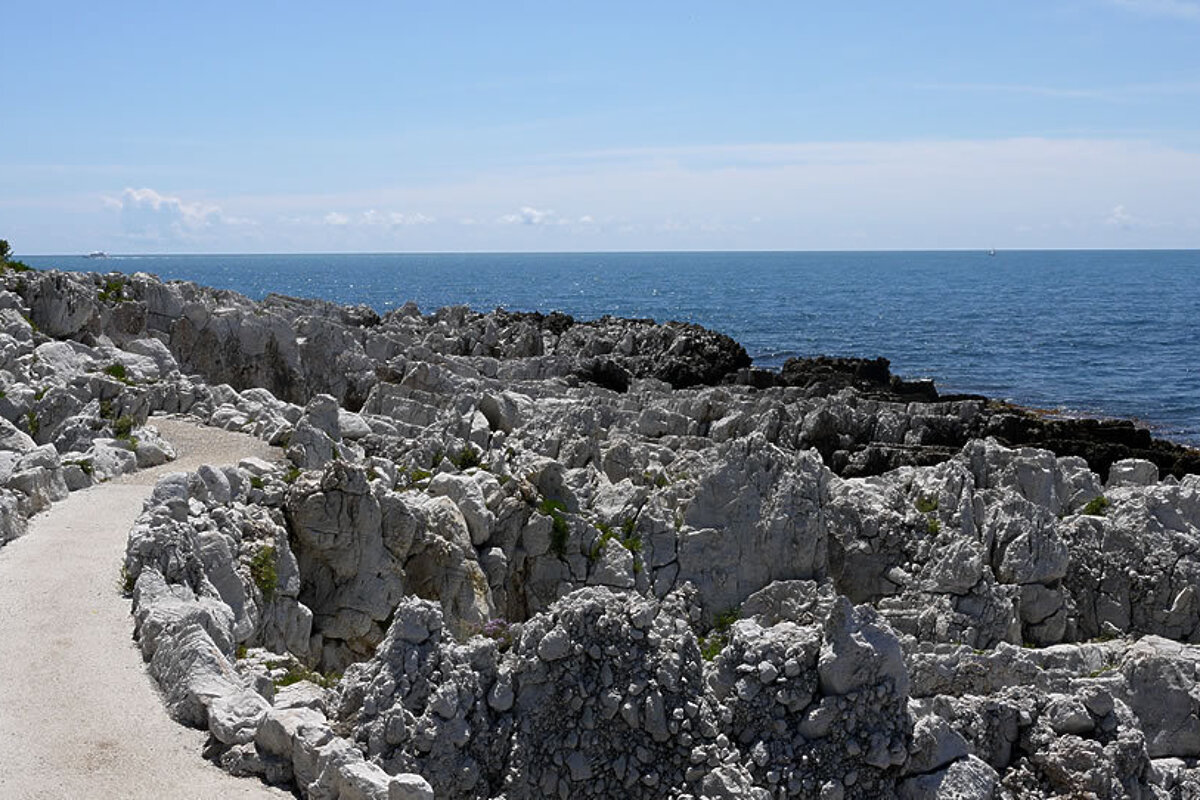 Path around Cap d'Antibes