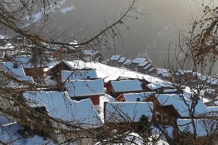 A view of Peisey-Vallandry