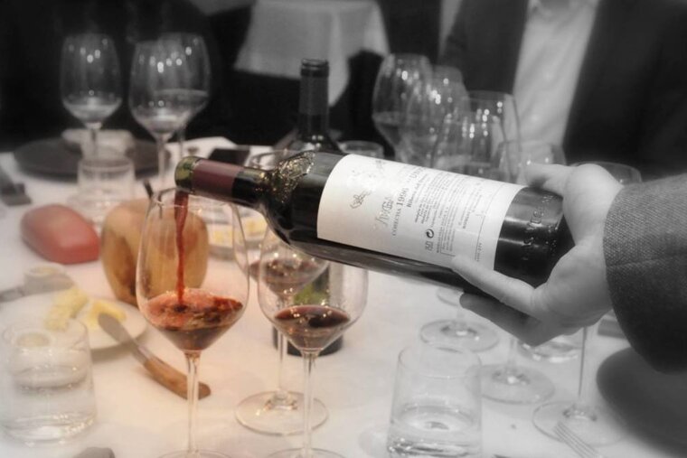 Wine tasting at La Bouitte