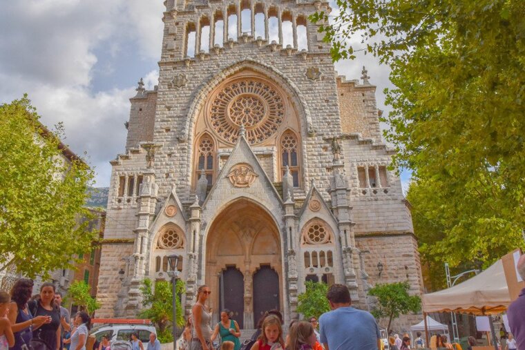 The church in Soller