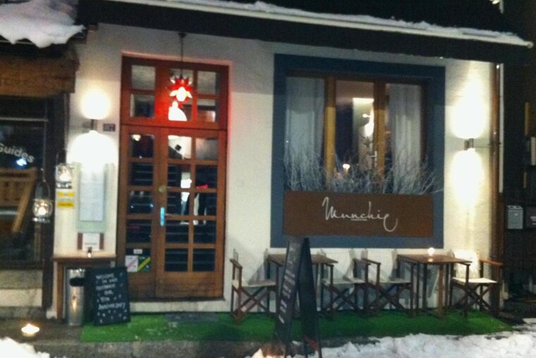 The exterior of the restaurant