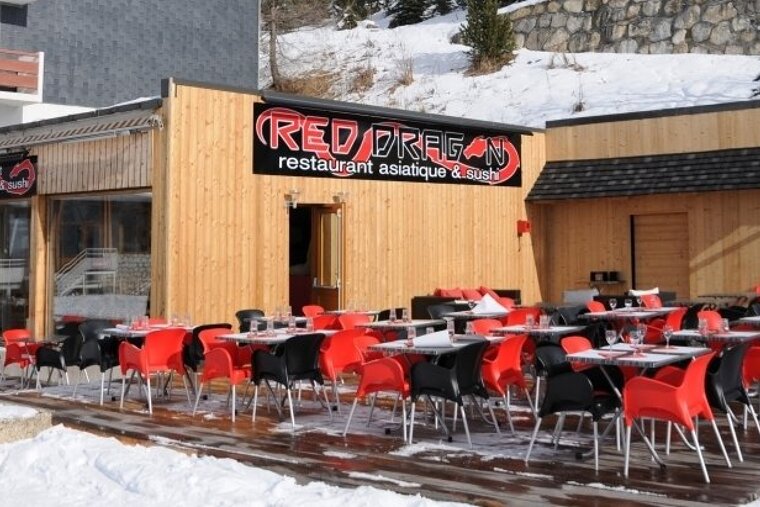 The exterior of the restaurant