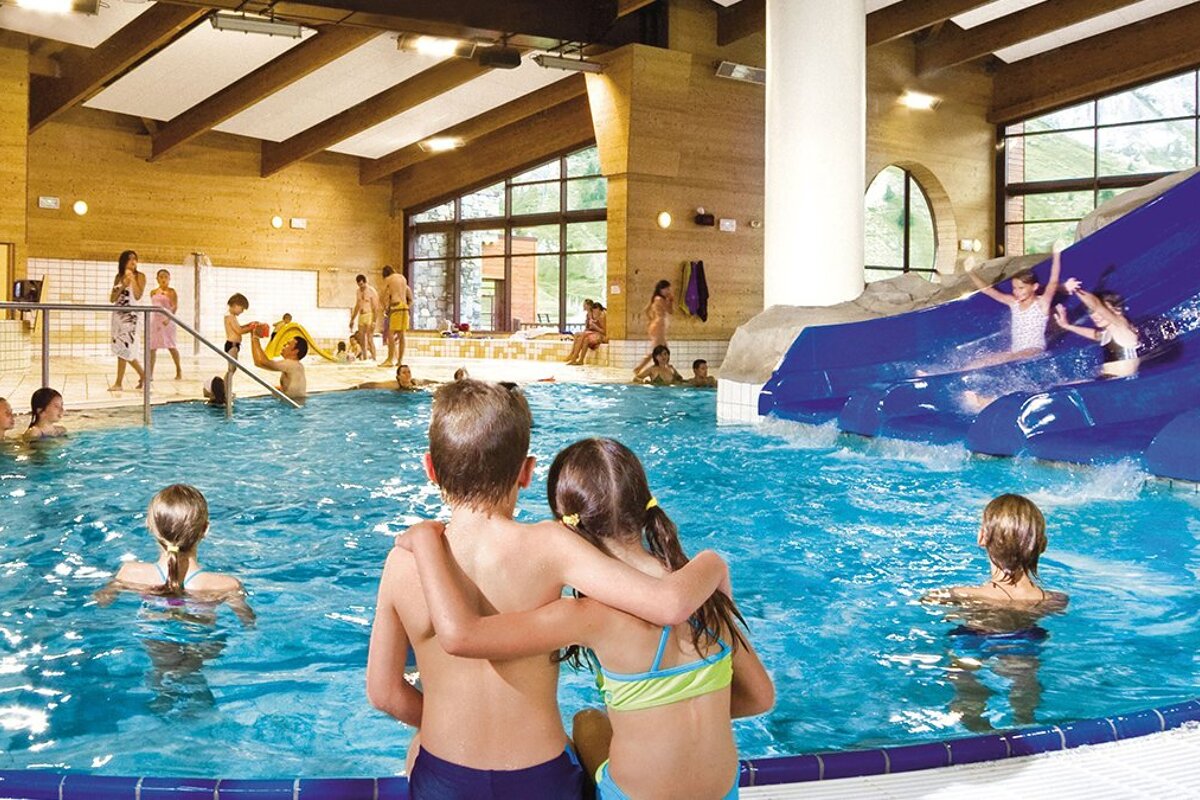 a children's seimming pool in tignes