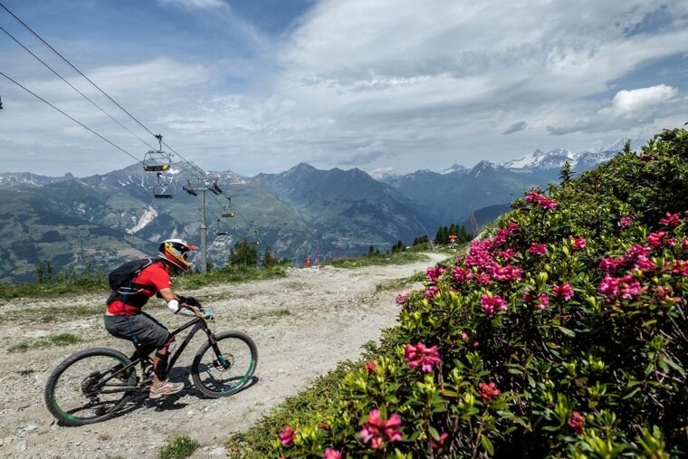 Mountain Biking in Les Arcs