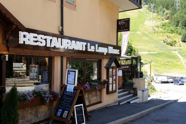 Restaurant Le Loup Blanc in Plagne 1800