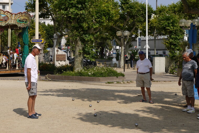 Boules in Cannes