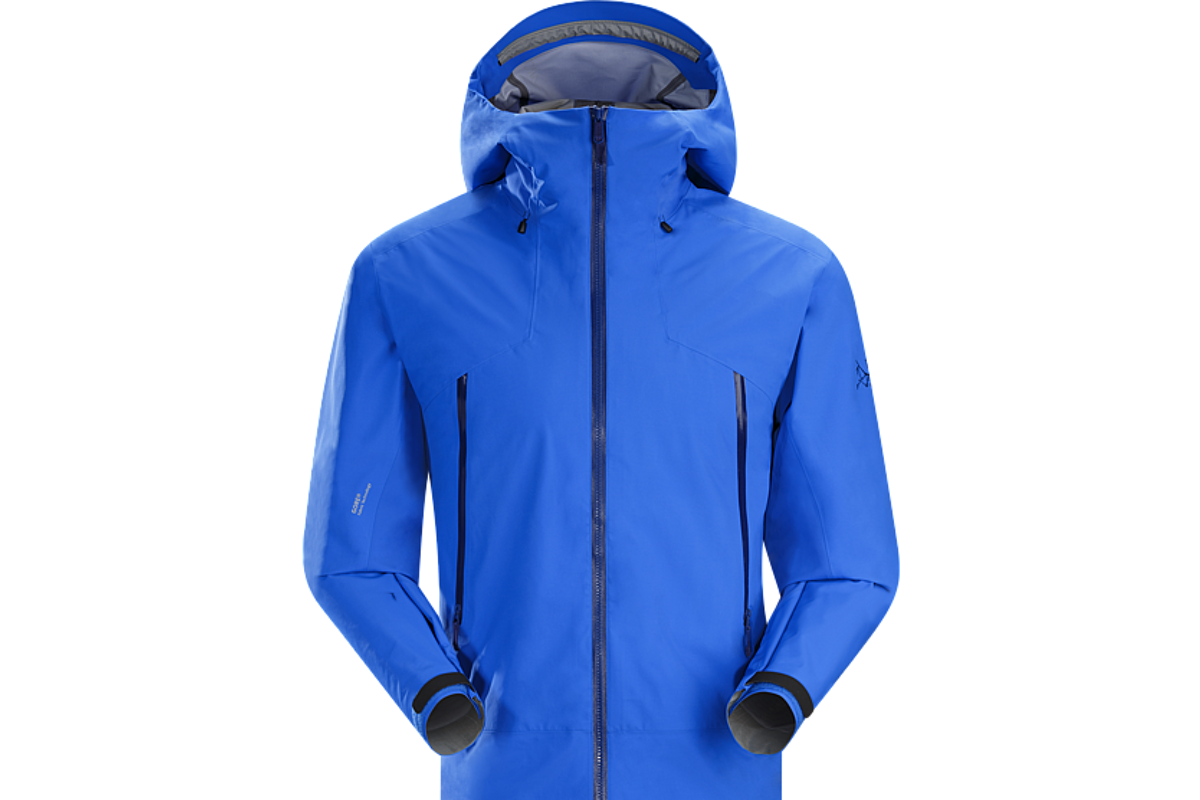 a blue mountain jacket