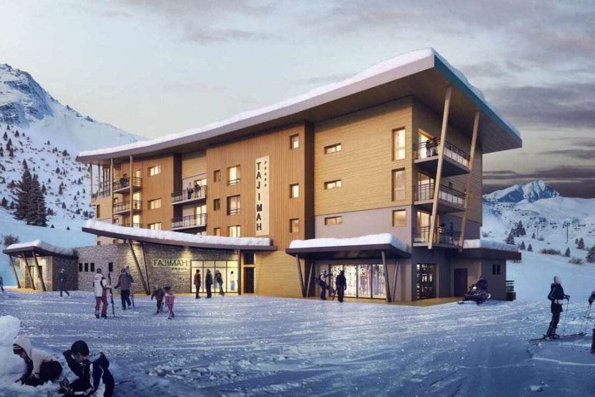 a new hotel in les arcs