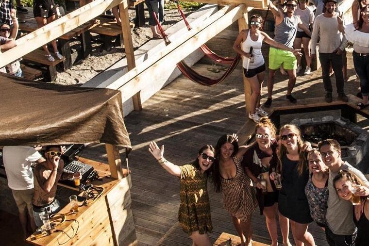 Summer closing party at Inferno, Morzine