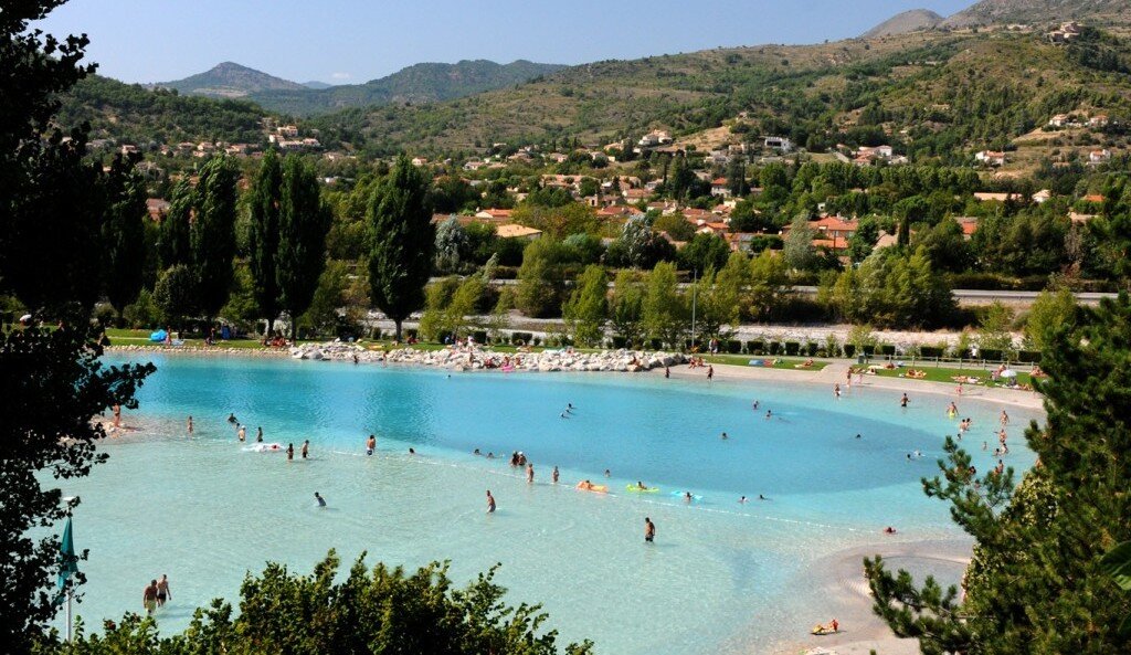 Plan d’eau des Ferreols, DignelesBains  SeeProvence.com