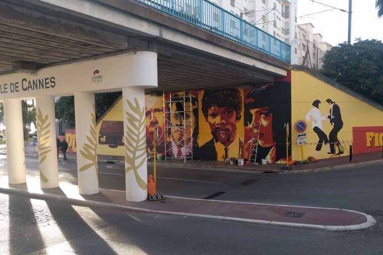 Pulp Fiction for the 70th Cannes Film Festival