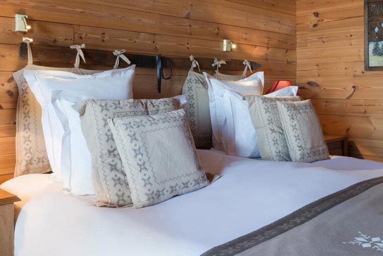 A double bedroom in the hotel