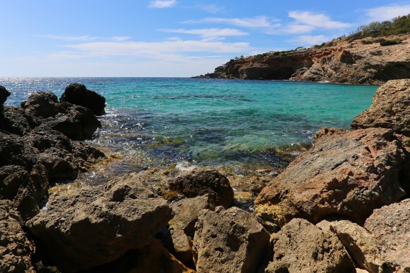 Cala Codolar Beach, South-East Ibiza | SeeIbiza.com