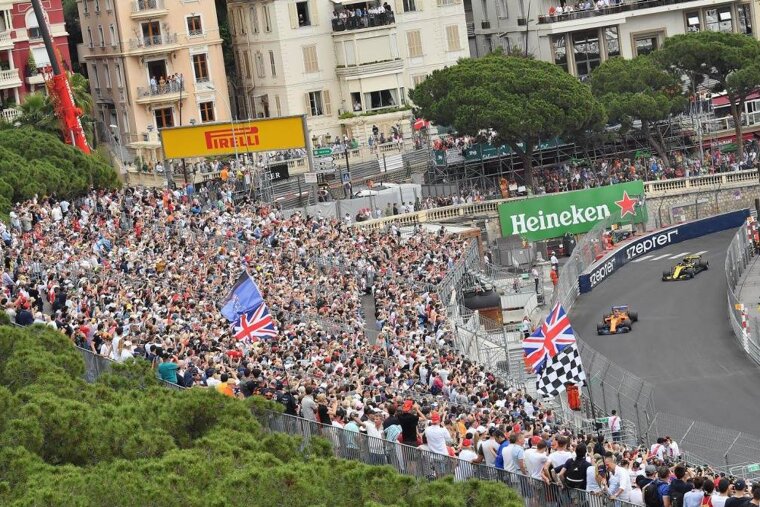 F1 Monaco Grand Prix 2019 bookings